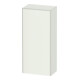 Duravit Halbhochschrank White Tulip 40x24x88cm, 1 T, Anschl li, we s-matt-1