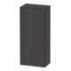 Duravit Halbhochschrank White Tulip 40x24x88cm, 1 T, Anschl re, graph hgl-1