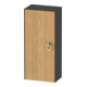 Duravit Halbhochschrank White Tulip 40x24x88cm, 1 T m G, An L, E N gra m-1