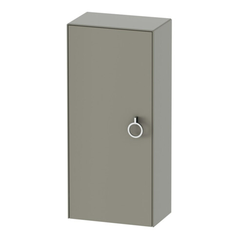 Duravit Halbhochschrank White Tulip 40x24x88cm, 1 T m G, An L, st-g s-matt