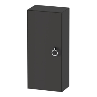Duravit Halbhochschrank White Tulip 40x24x88cm, 1 T m G, An li, graph s-matt