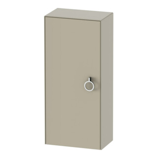Duravit Halbhochschrank White Tulip 40x24x88cm, 1 T m G, An li, Tau s-matt