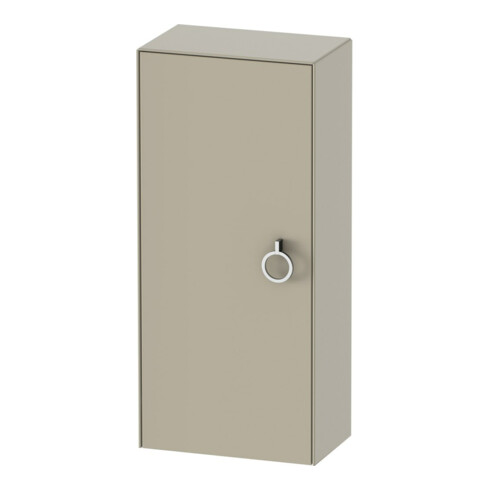 Duravit Halbhochschrank White Tulip 40x24x88cm, 1 T m G, An li, Tau s-matt