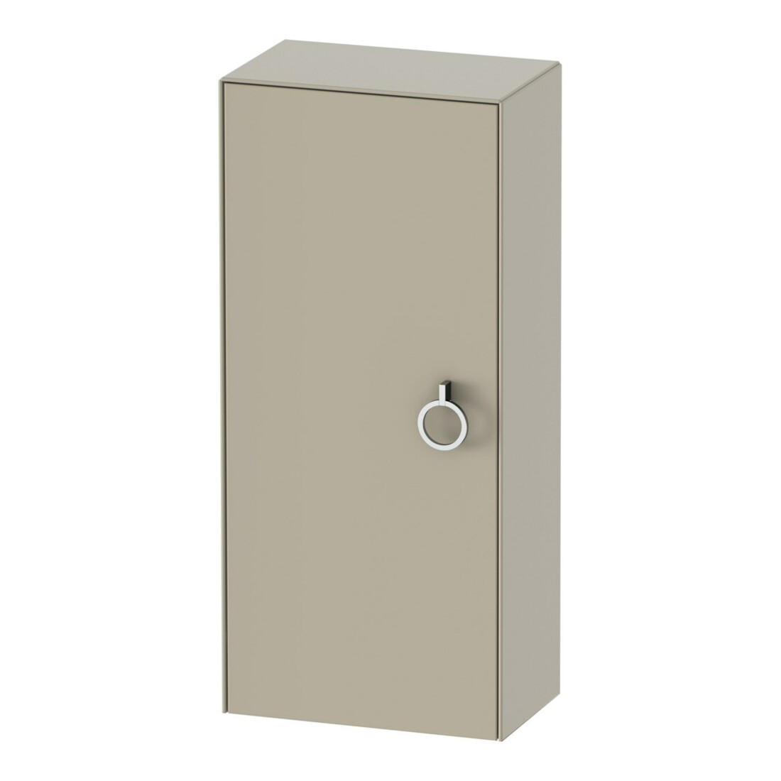 Duravit Halbhochschrank White Tulip 40x24x88cm, 1 T m G, An li, Tau s-matt