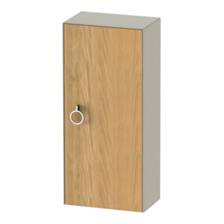 Duravit Halbhochschrank White Tulip 40x24x88cm, 1 T m G, An R, E N tau m