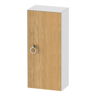 Duravit Halbhochschrank White Tulip 40x24x88cm, 1 T m G, An R, E N w hgl