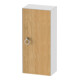 Duravit Halbhochschrank White Tulip 40x24x88cm, 1 T m G, An R, E N w hgl-1