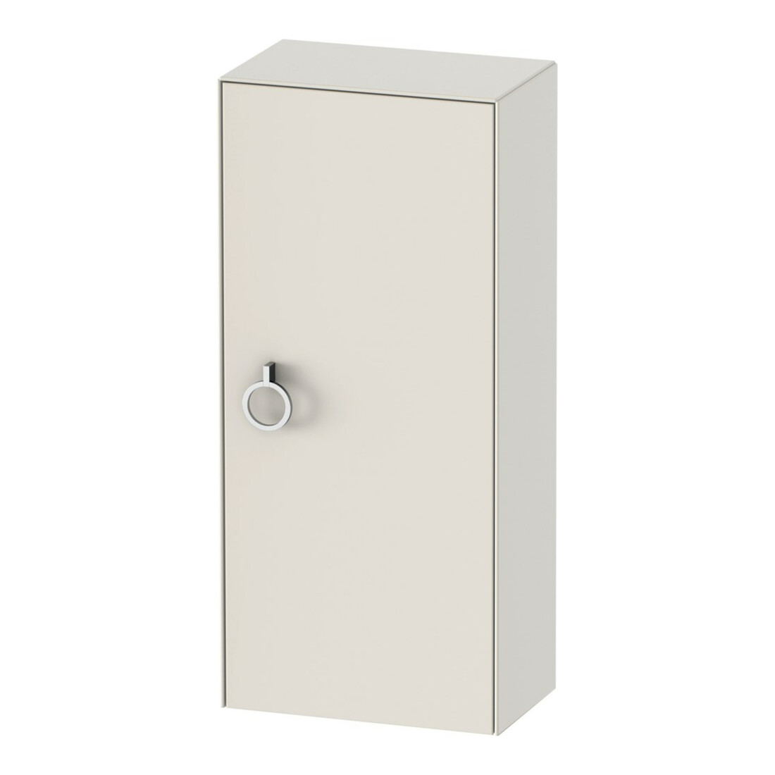 Duravit Halbhochschrank White Tulip 40x24x88cm, 1 T m G, An R, No we s-matt