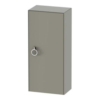 Duravit Halbhochschrank White Tulip 40x24x88cm, 1 T m G, An R, st-g s-matt