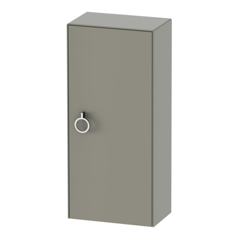 Duravit Halbhochschrank White Tulip 40x24x88cm, 1 T m G, An R, st-g s-matt