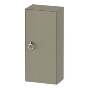 Duravit Halbhochschrank White Tulip 40x24x88cm, 1 T m G, An R, steingrau hgl