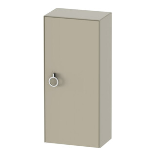 Duravit Halbhochschrank White Tulip 40x24x88cm, 1 T m G, An re, Tau s-matt