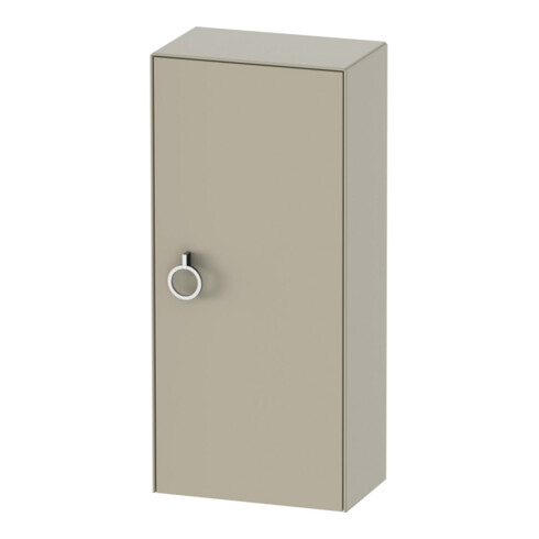 Duravit Halbhochschrank White Tulip 40x24x88cm, 1 T m G, An re, Tau s-matt