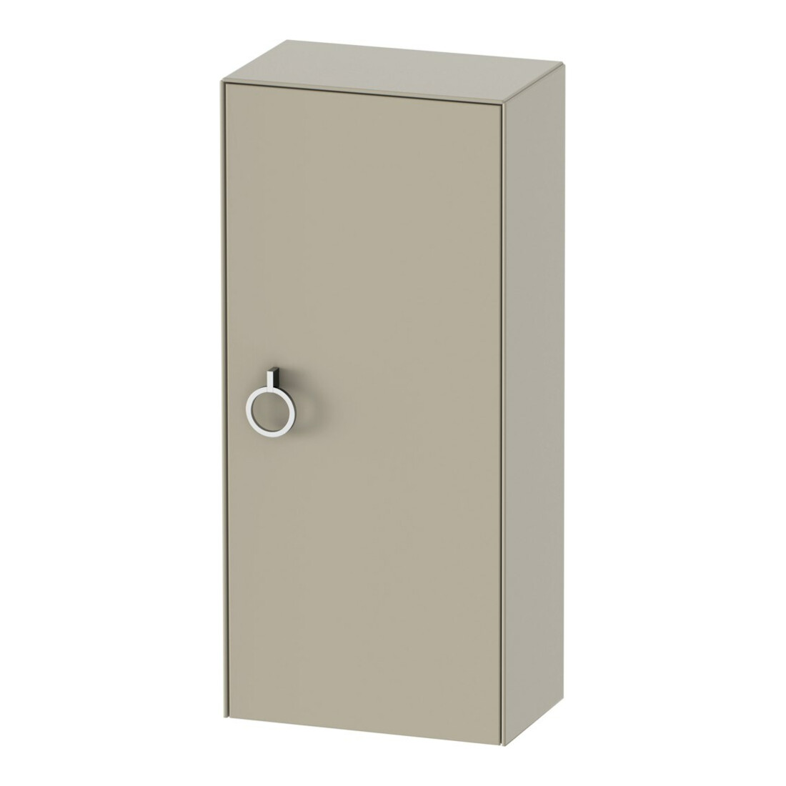 Duravit Halbhochschrank White Tulip 40x24x88cm, 1 T m G, An re, Tau s-matt