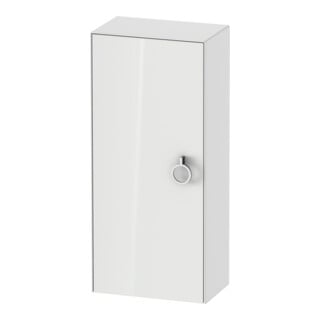 Duravit Halbhochschrank White Tulip 40x24x88cm, 1 T m Gr., Anschl li, we hgl