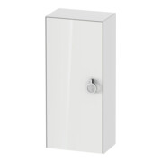 Duravit Halbhochschrank White Tulip 40x24x88cm, 1 T m Gr., Anschl li, we hgl