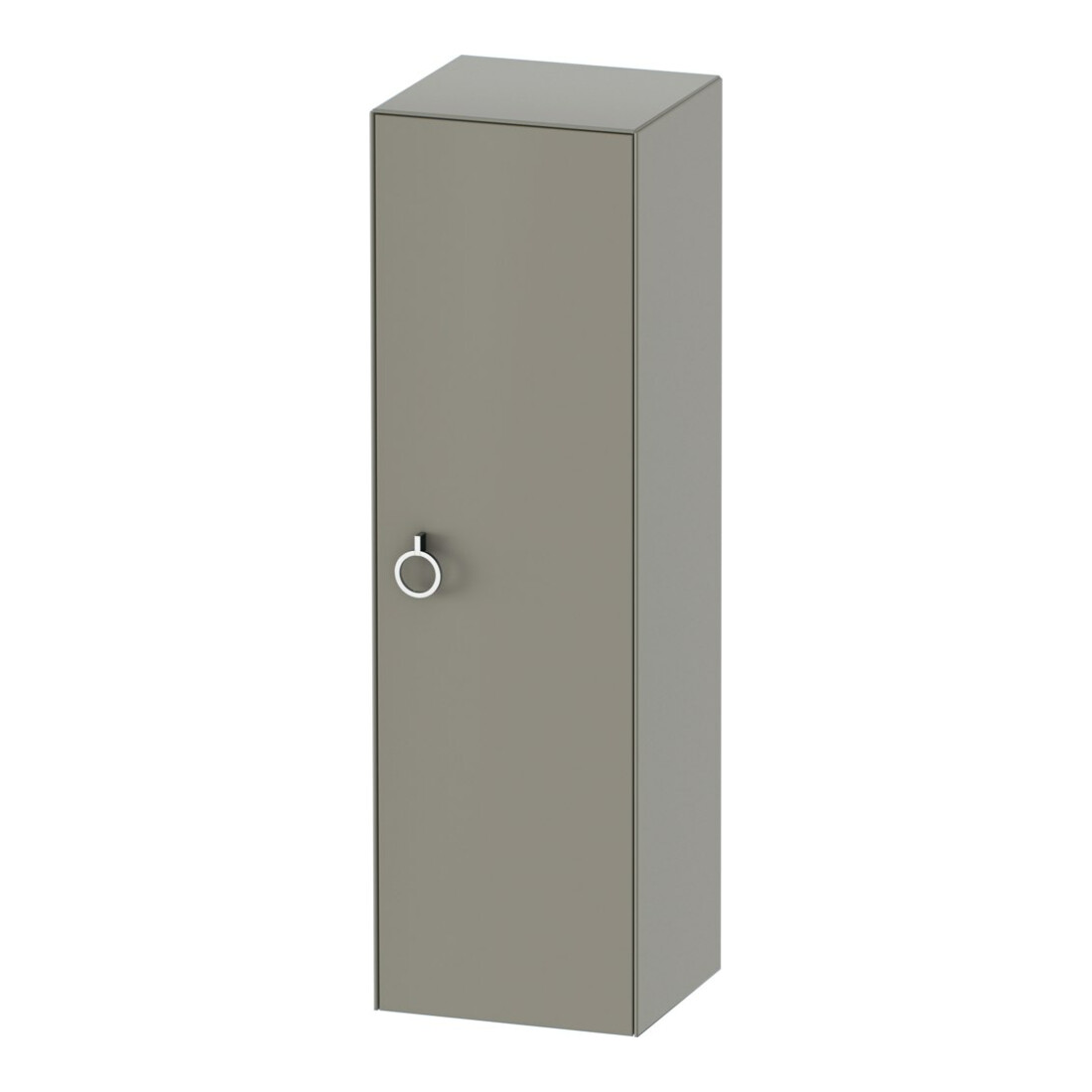 Duravit Halbhochschrank White Tulip 40x36x132 cm, 1 porte avec poignée, blanc mat satiné