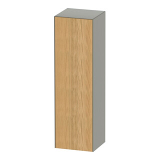 Duravit Halbhochschrank White Tulip 40x36x132cm, 1 T, An L, E N StG s-matt