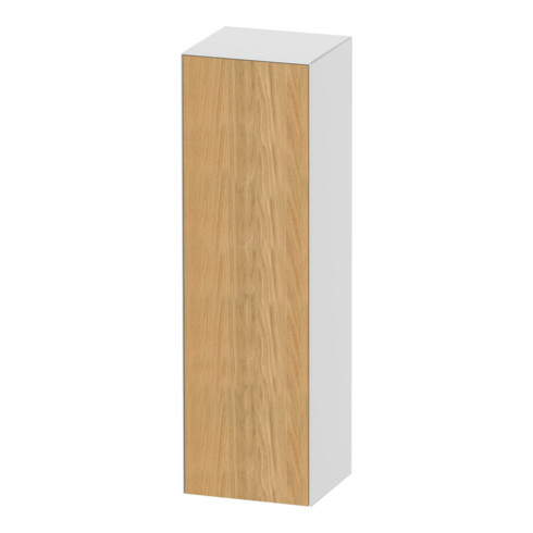Duravit Halbhochschrank White Tulip 40x36x132cm, 1 T, An R, E N mas/weiß hgl