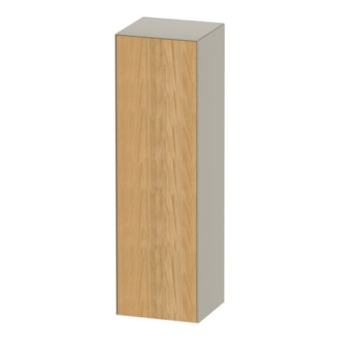 Duravit Halbhochschrank White Tulip 40x36x132cm, 1 T, An R, E N tau s-matt