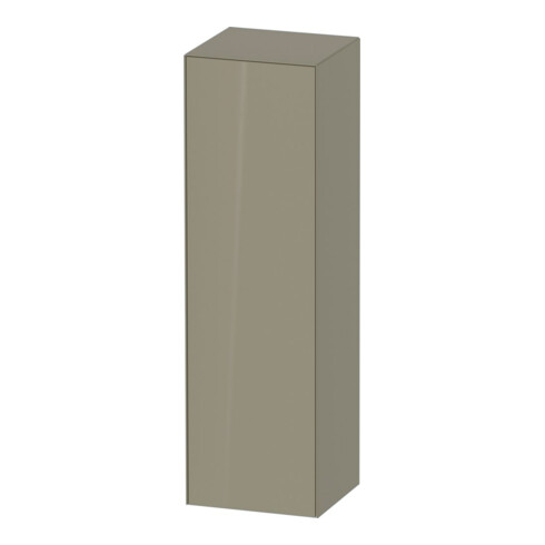 Duravit Halbhochschrank White Tulip 40x36x132cm, 1 T, An re, steingrau hgl