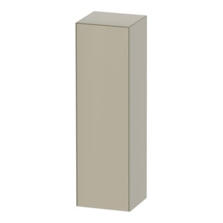 Duravit Halbhochschrank White Tulip 40x36x132cm, 1 T, Anschl li, Tau s-matt