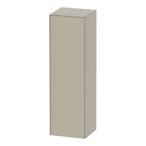 Duravit Halbhochschrank White Tulip 40x36x132cm, 1 T, Anschl li, Tau s-matt