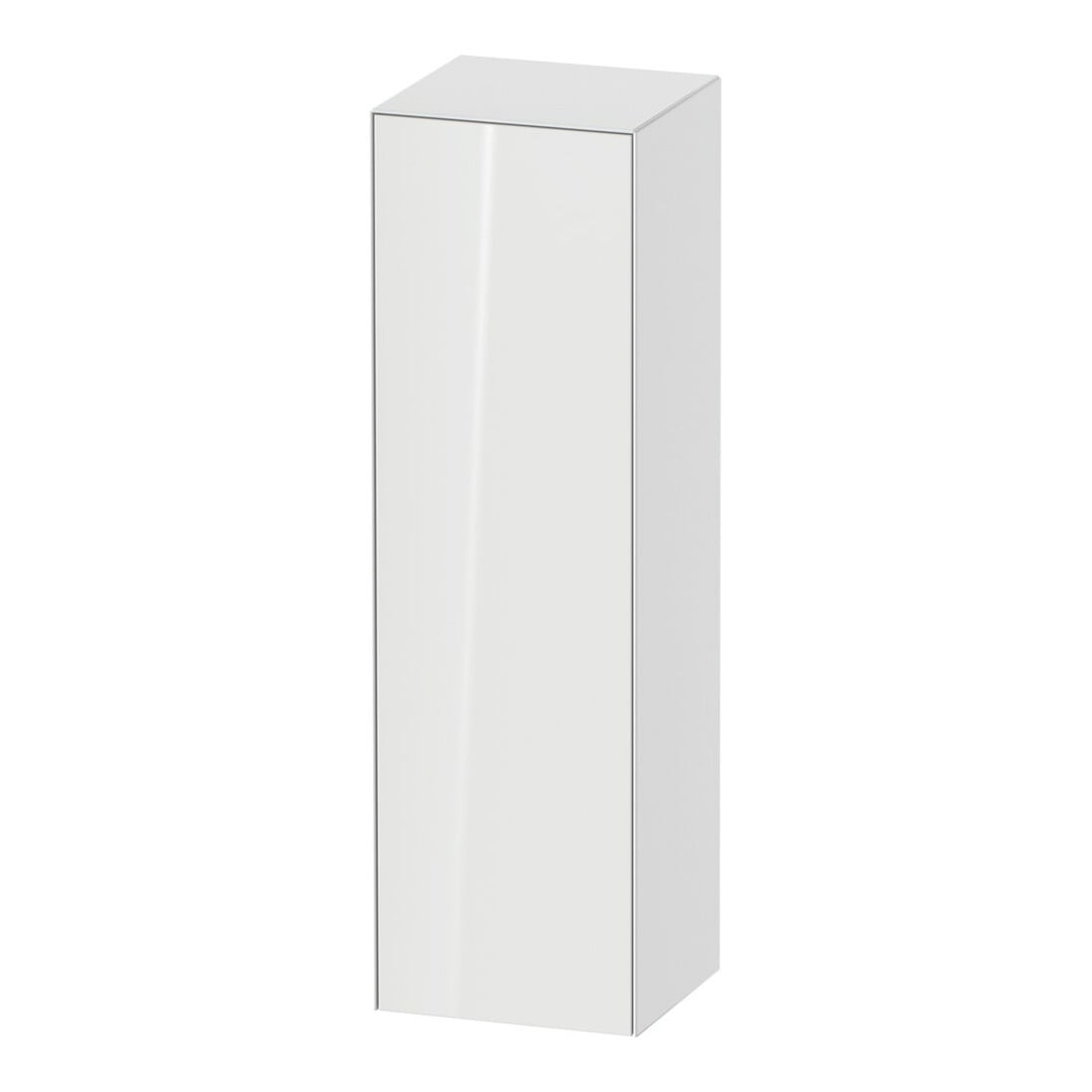 Duravit Halbhochschrank White Tulip 40x36x132cm, 1 T, Anschl li, we hgl