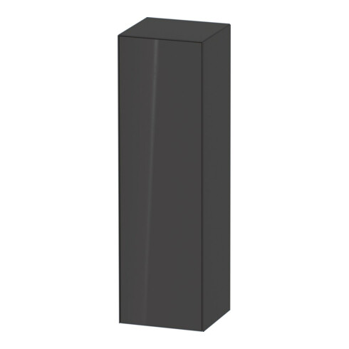 Duravit Halbhochschrank White Tulip 40x36x132cm, 1 T, Anschl re, graph hgl