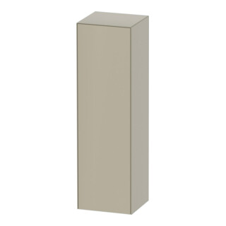 Duravit Halbhochschrank White Tulip 40x36x132cm, 1 T, Anschl re, Tau s-matt