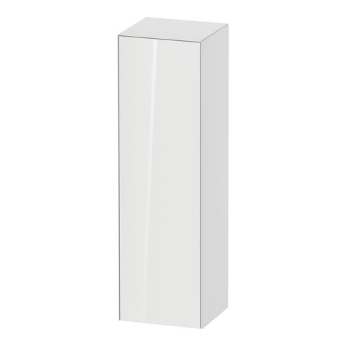 Duravit Halbhochschrank White Tulip 40x36x132cm, 1 T, Anschl re, we hgl