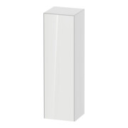 Duravit Halbhochschrank White Tulip 40x36x132cm, 1 T, Anschl re, we hgl