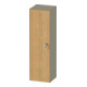 Duravit Halbhochschrank White Tulip 40x36x132cm, 1 T m G, An l, E Nat StG g-1