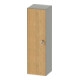 Duravit Halbhochschrank White Tulip 40x36x132cm, 1 T m G, An l, E Nat StG m-1