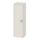 Duravit Halbhochschrank White Tulip 40x36x132cm, 1 T m G, An l, No we s-matt-1