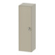 Duravit Halbhochschrank White Tulip 40x36x132cm, 1 T m G, An li, Tau s-matt-1
