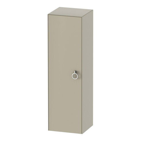 Duravit Halbhochschrank White Tulip 40x36x132cm, 1 T m G, An li, Tau s-matt
