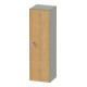 Duravit Halbhochschrank White Tulip 40x36x132cm, 1 T m G, An r, E Nat StG m-1