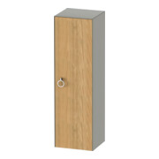 Duravit Halbhochschrank White Tulip 40x36x132cm, 1 T m G, An r, E Nat StG m