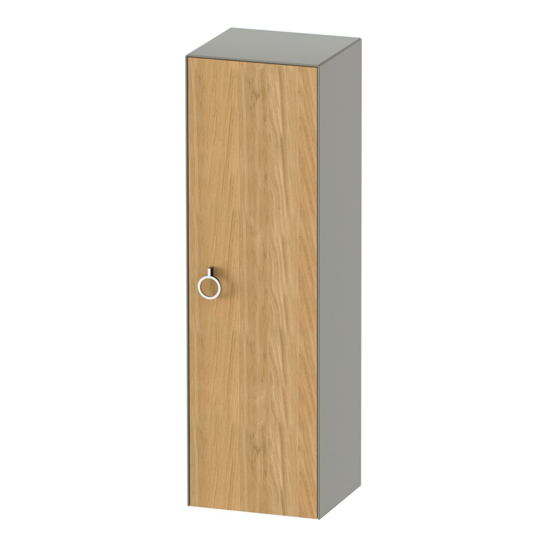 Duravit Halbhochschrank White Tulip 40x36x132cm, 1 T m G, An r, E Nat StG m