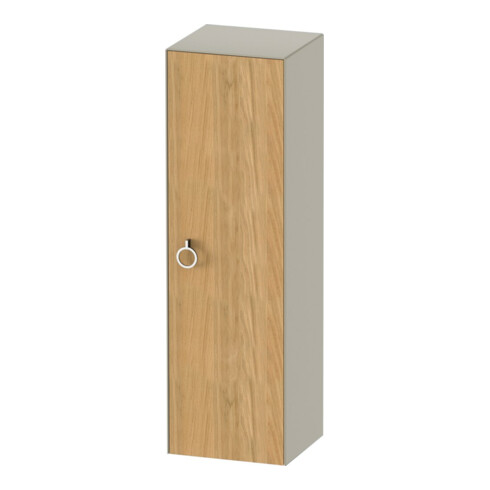 Duravit Halbhochschrank White Tulip 40x36x132cm, 1 T m G, An r, E Nat tau m