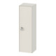 Duravit Halbhochschrank White Tulip 40x36x132cm, 1 T m G, An r, No we s-matt-1