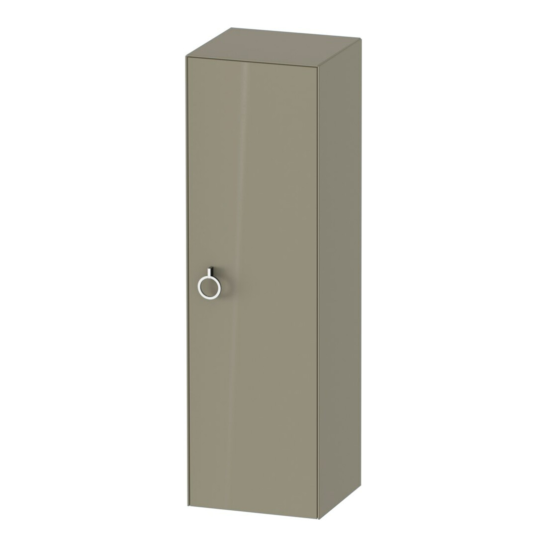 Duravit Halbhochschrank White Tulip 40x36x132cm, 1 T m G, An r, st-g hgl