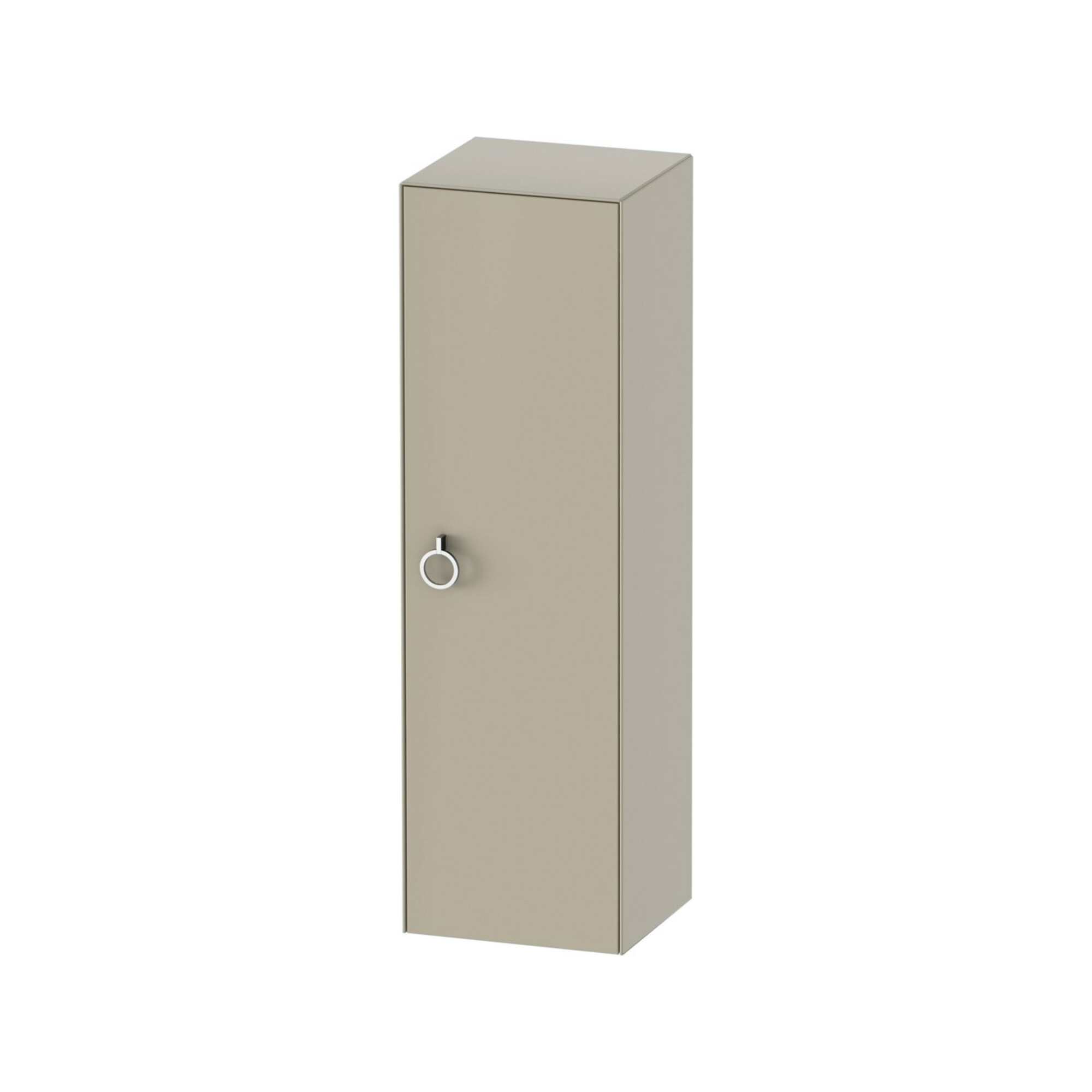 Duravit Halbhochschrank White Tulip 40x36x132cm, 1 T m G, An re, Tau s-matt