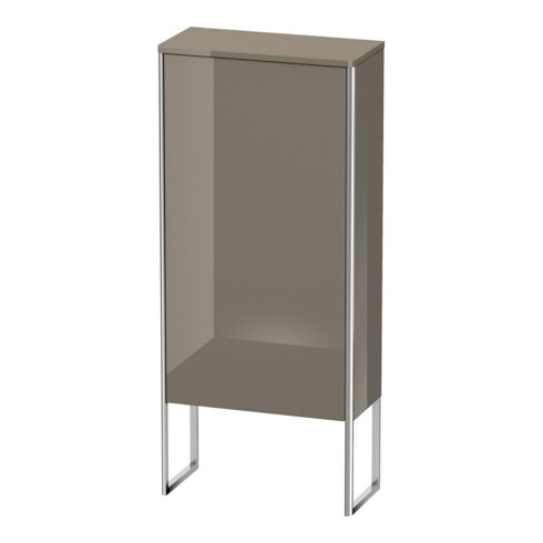 Duravit Halbhochschrank XSquare 50x23,6x113,6cm, st, T. li, flan. Gr hgl