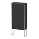 Duravit Halbhochschrank XSquare 50x23,6x113,6cm, st, T. li, graph matt-1