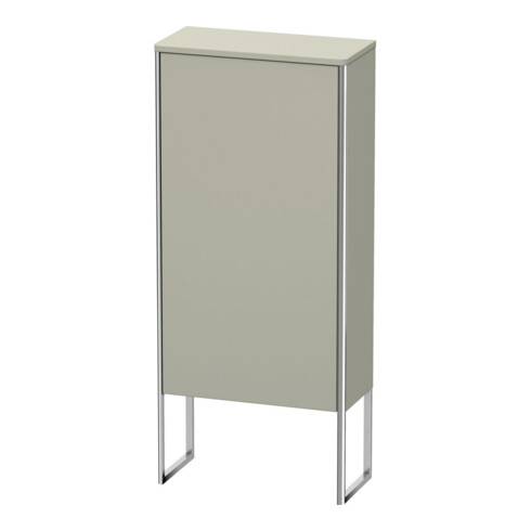 Duravit Halbhochschrank XSquare 50x23,6x113,6cm, st, T. li, Tau s-matt