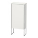 Duravit Halbhochschrank XSquare 50x23,6x113,6cm, st, T r, Nord we s-matt-3