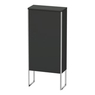 Duravit Halbhochschrank XSquare 50x23,6x113,6cm, st, T. re, graph matt