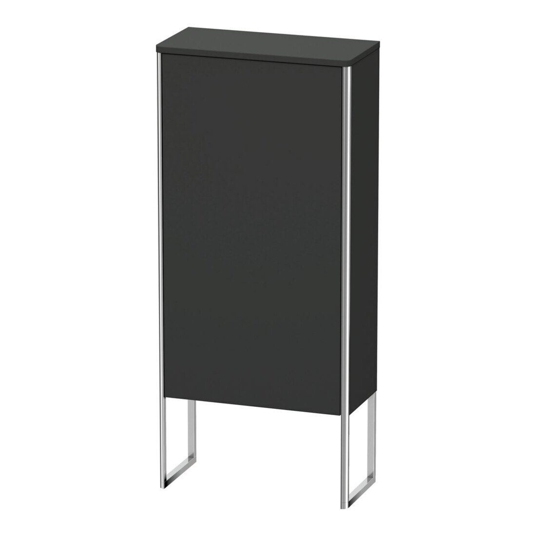 Duravit Halbhochschrank XSquare 50x23,6x113,6cm, st, T. re, graph matt